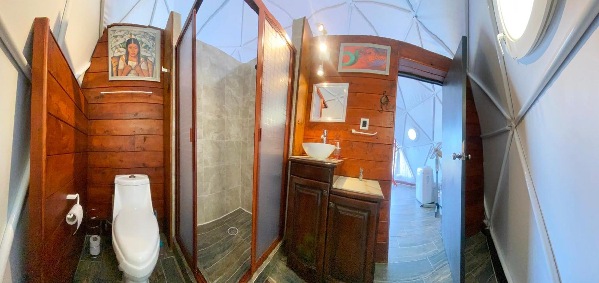El Gato Glamping Con Vista A Prismas Basalticos Hotel Huasca de Ocampo Luaran gambar