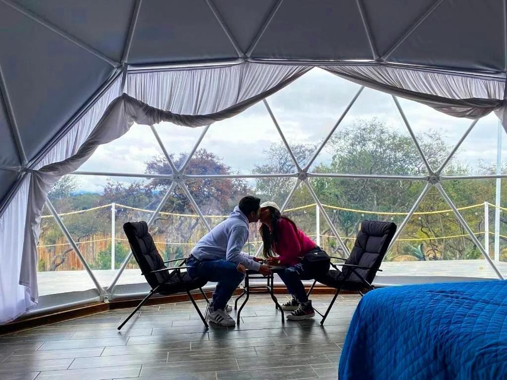 El Gato Glamping Con Vista A Prismas Basalticos Hotel Huasca de Ocampo Luaran gambar