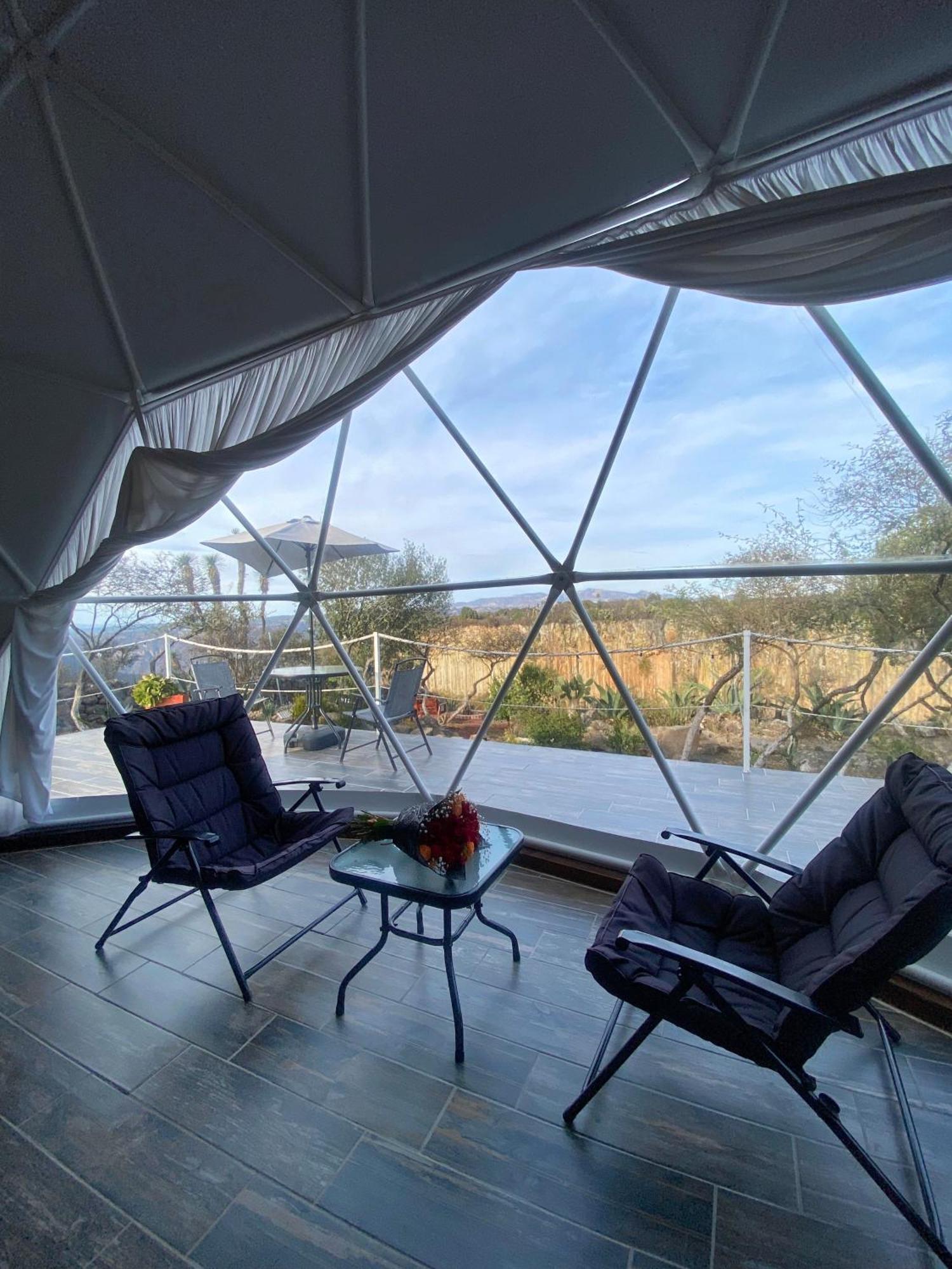 El Gato Glamping Con Vista A Prismas Basalticos Hotel Huasca de Ocampo Luaran gambar