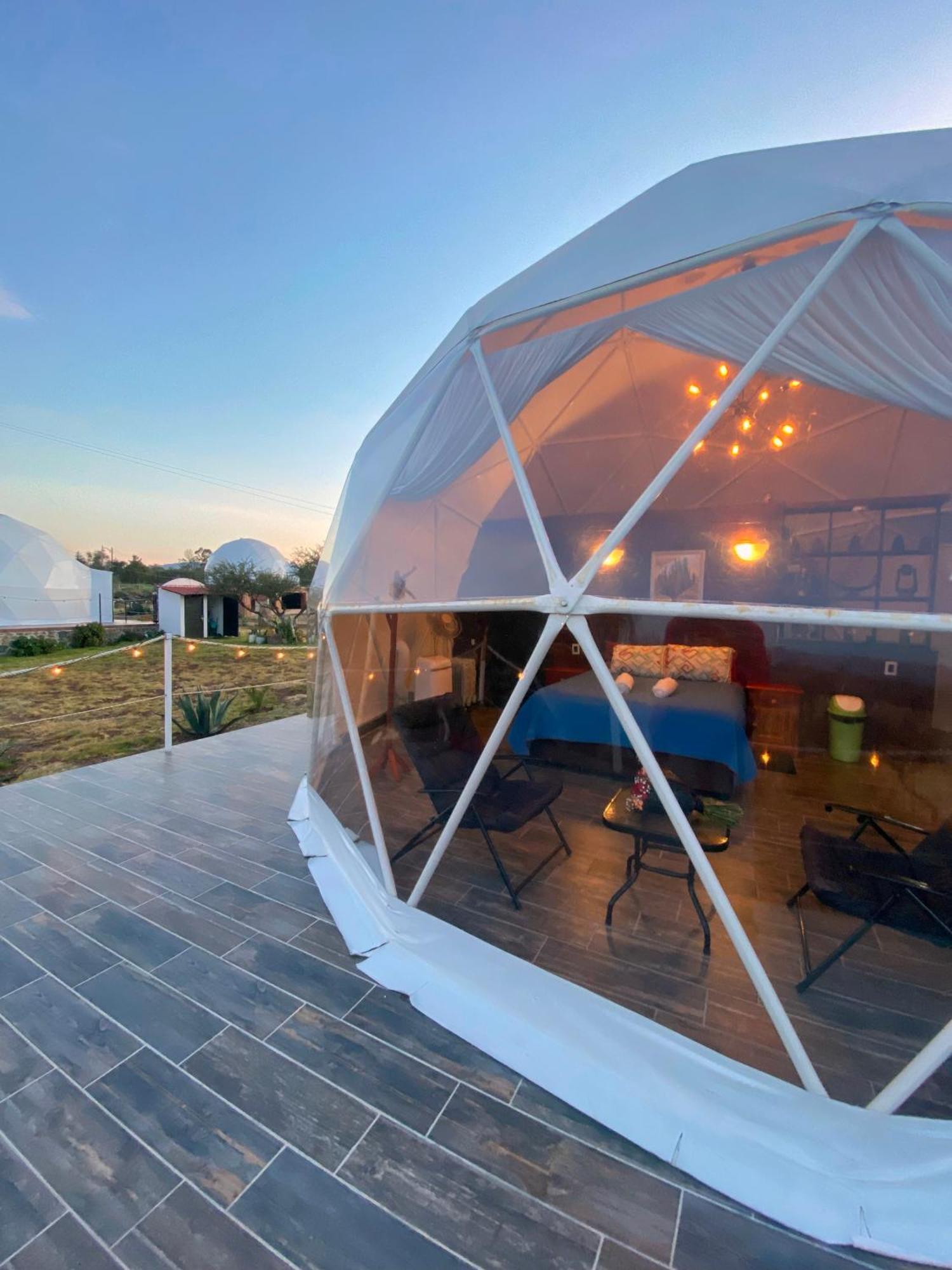 El Gato Glamping Con Vista A Prismas Basalticos Hotel Huasca de Ocampo Luaran gambar