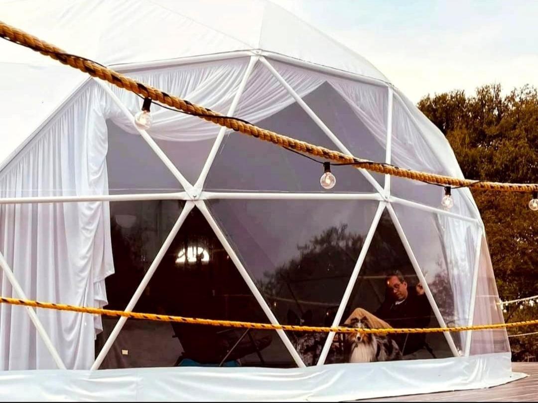 El Gato Glamping Con Vista A Prismas Basalticos Hotel Huasca de Ocampo Luaran gambar