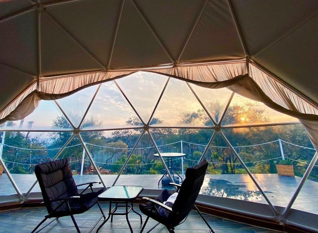El Gato Glamping Con Vista A Prismas Basalticos Hotel Huasca de Ocampo Luaran gambar