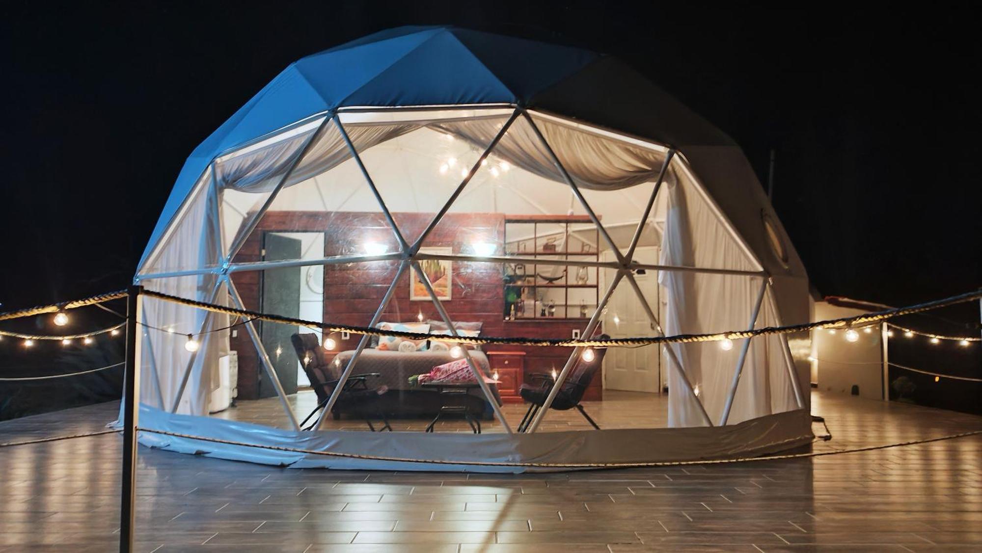 El Gato Glamping Con Vista A Prismas Basalticos Hotel Huasca de Ocampo Luaran gambar