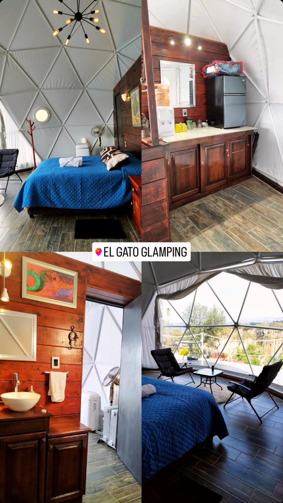 El Gato Glamping Con Vista A Prismas Basalticos Hotel Huasca de Ocampo Luaran gambar