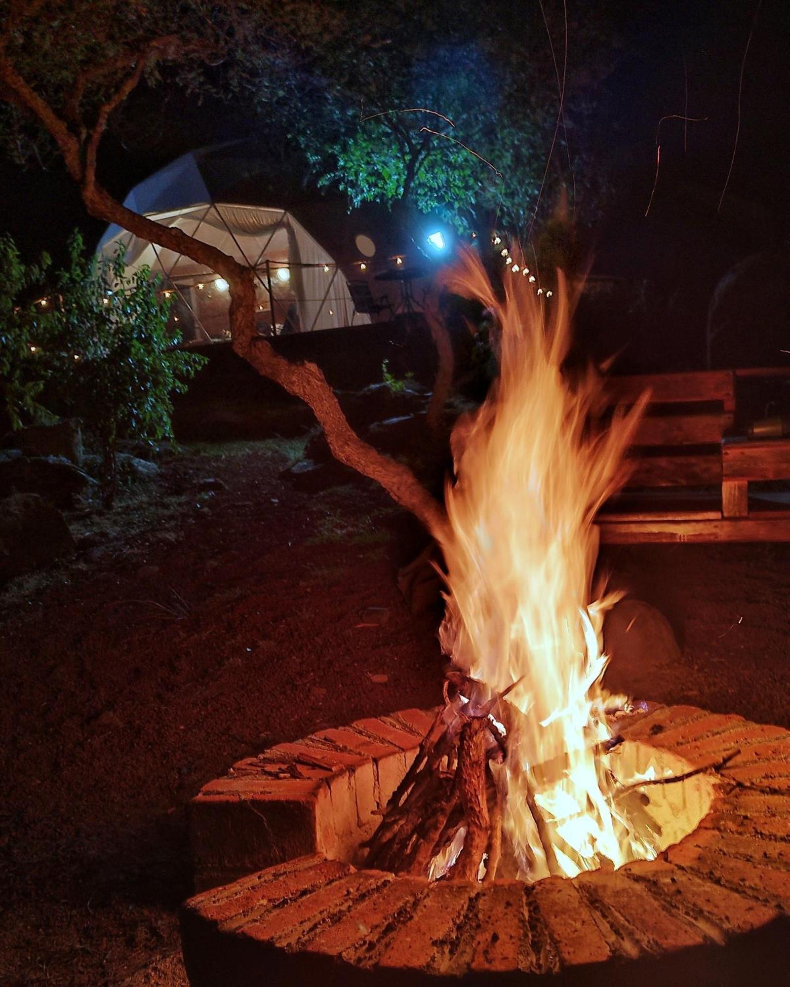 El Gato Glamping Con Vista A Prismas Basalticos Hotel Huasca de Ocampo Luaran gambar