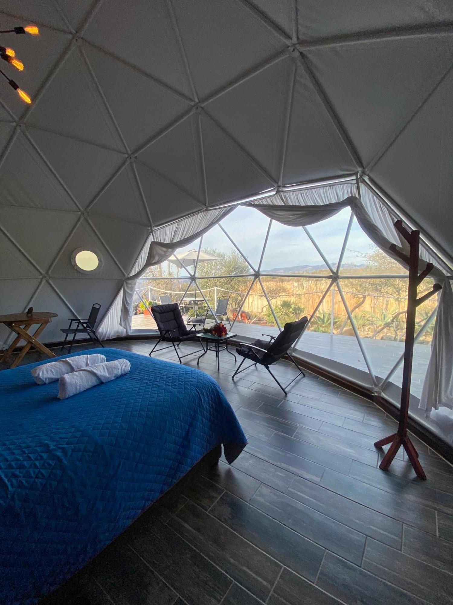 El Gato Glamping Con Vista A Prismas Basalticos Hotel Huasca de Ocampo Luaran gambar